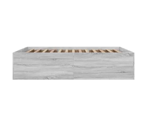 Lovos Rėmas, Pilkos Ąžuolo Spalvos, 150X200cm Apdirbta Mediena