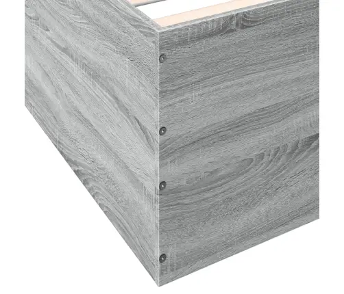 Lovos Rėmas, Pilkos Ąžuolo Spalvos, 150X200cm Apdirbta Mediena