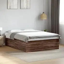 Lovos Rėmas, Rudos Ąžuolo Spalvos, 150X200cm Apdirbta Mediena