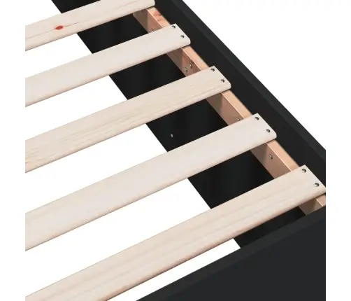 Lovos Rėmas, Juodos Spalvos, 120X200cm Apdirbta Mediena