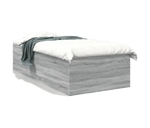 Lovos Rėmas, Pilkos Ąžuolo Spalvos, 100X200cm Apdirbta Mediena