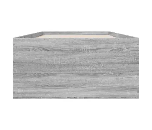 Lovos Rėmas, Pilkos Ąžuolo Spalvos, 100X200cm Apdirbta Mediena