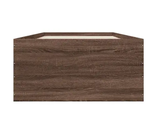 Lovos Rėmas, Rudos Ąžuolo Spalvos, 100X200cm Apdirbta Mediena