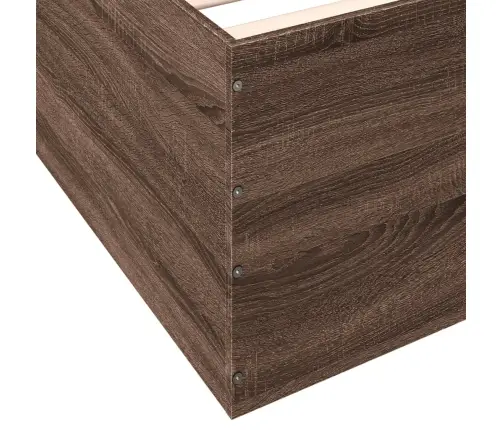 Lovos Rėmas, Rudos Ąžuolo Spalvos, 100X200cm Apdirbta Mediena