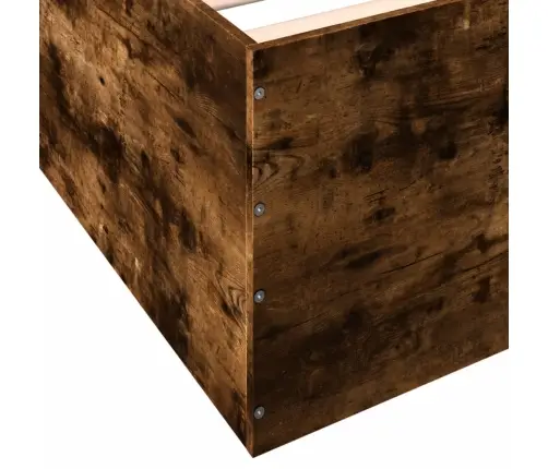 Gultas Rāmis, Ozolkoka Krāsā, 90X200 Cm, Inženierijas Koks Vidaxl