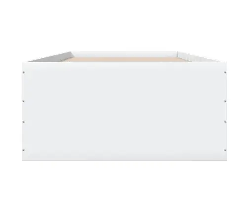 Gultas Rāmis, Balts, 90X190 Cm, Inženierijas Koks Vidaxl