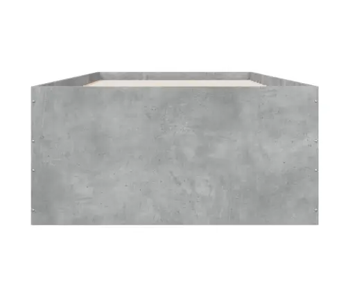 Lovos Rėmas, Betono Pilkos Spalvos, 90X190cm Apdirbta Mediena