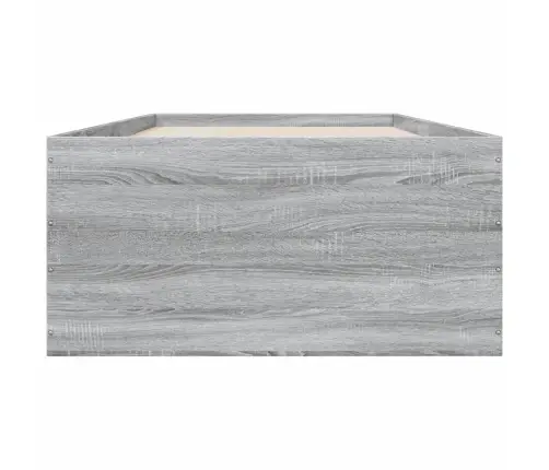 Lovos Rėmas, Pilkos Ąžuolo Spalvos, 90X190cm Apdirbta Mediena