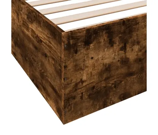 Lovos Rėmas, Dūminio Ąžuolo, 200X200cm Apdirbta Mediena