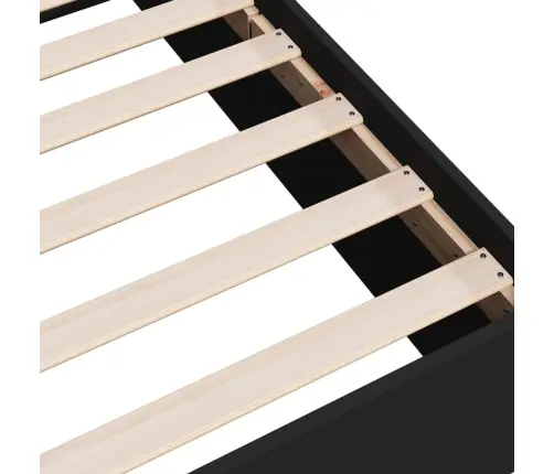 Lovos Rėmas, Juodos Spalvos, 160X200cm Apdirbta Mediena