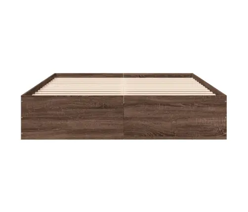 Lovos Rėmas, Rudos Ąžuolo Spalvos, 150X200cm Apdirbta Mediena
