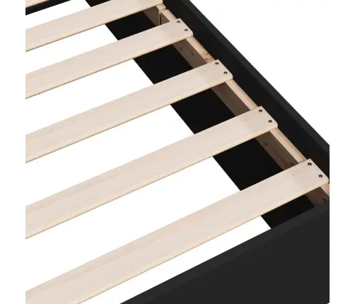 Lovos Rėmas, Juodos Spalvos, 120X190cm Apdirbta Mediena