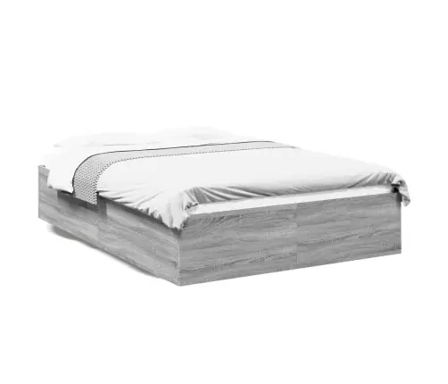 Lovos Rėmas, Pilkos Ąžuolo Spalvos, 120X190cm Apdirbta Mediena