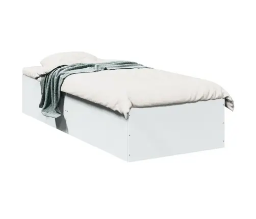 Lovos Rėmas, Baltos Spalvos, 100X200cm Apdirbta Mediena