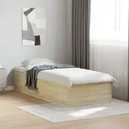 Gultas Rāmis, Ozolkoka Krāsā, 100X200 Cm, Inženierijas Koks Vidaxl Gultas Rāmis, Ozolkoka Krāsā, 100X200 Cm, Inženierijas Koks Vidaxl