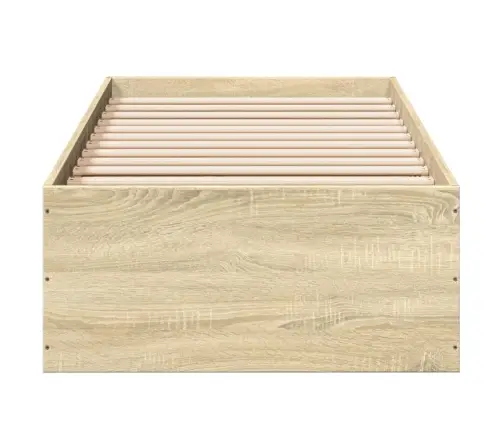 Lovos Rėmas, Sonoma Ąžuolo Spalvos, 100X200cm Apdirbta Mediena