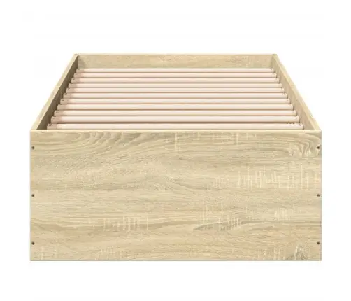 Voodiraam, Sonoma Tamm, 90 X 200 cm Tehispuit