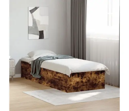 Gultas Rāmis, Ozolkoka Krāsā, 90X200 Cm, Inženierijas Koks Vidaxl Gultas Rāmis, Ozolkoka Krāsā, 90X200 Cm, Inženierijas Koks Vidaxl