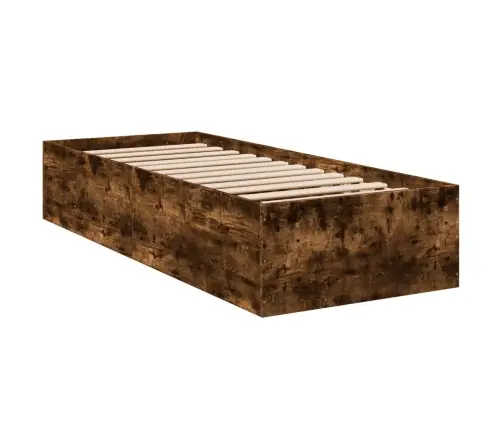 Gultas Rāmis, Ozolkoka Krāsā, 90X200 Cm, Inženierijas Koks Vidaxl Gultas Rāmis, Ozolkoka Krāsā, 90X200 Cm, Inženierijas Koks Vidaxl