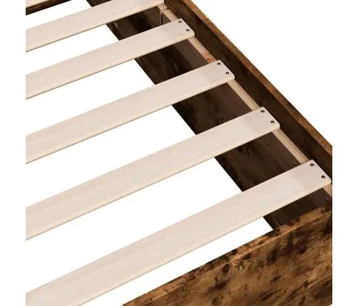 Lovos Rėmas, Dūminio Ąžuolo Spalvos, 90X190cm Apdirbta Mediena