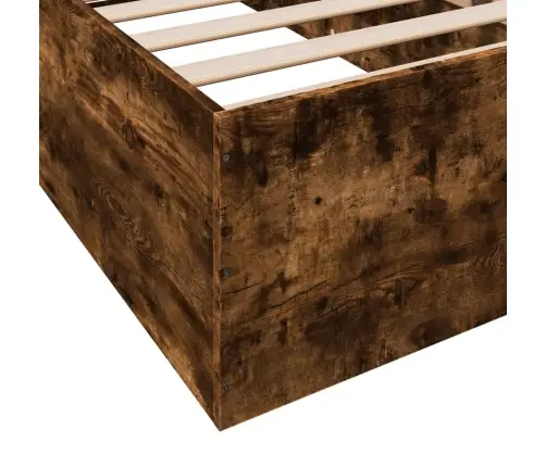 Lovos Rėmas, Dūminio Ąžuolo Spalvos, 90X190cm Apdirbta Mediena