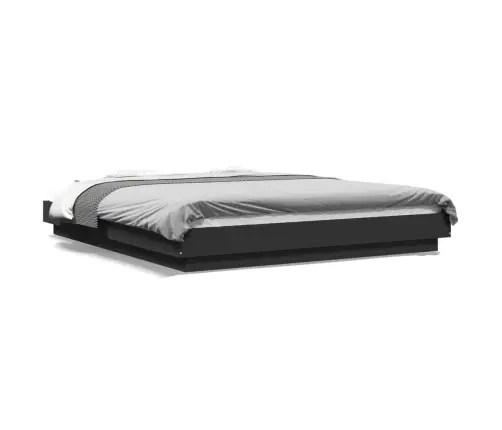 Lovos Rėmas, Juodos Spalvos, 150X200cm Apdirbta Mediena