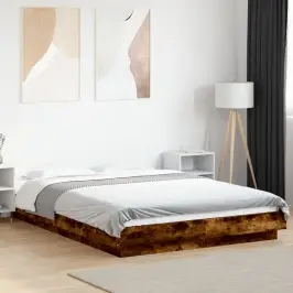 Lovos Rėmas, Dūminio Ąžuolo, 140X200cm Apdirbta Mediena