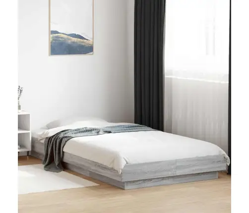 Voodiraam, Hall Sonoma Tamm, 100 X 200 cm Tehispuit