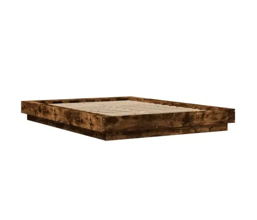 Gultas Rāmis, Ozolkoka Krāsā, 120X190 Cm, Inženierijas Koks Vidaxl