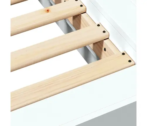 Lovos Rėmas, Baltos Spalvos, 75X190cm Apdirbta Mediena