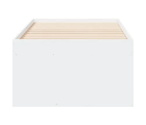 Kušetė Su Stalčiais Be Čiužinio, Balta, 75X190 Cm