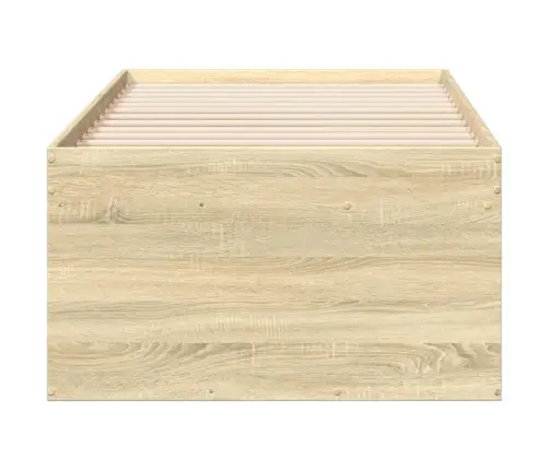 Sahtlitega Päevavoodi, Ilma Madratsita, Sonoma Tamm, 75X190 Cm