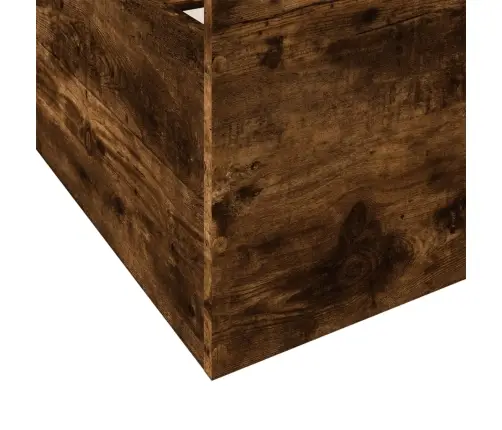 Lovos Rėmas Su Stalčiais, Dūminio Ąžuolo, 135X190cm Mediena