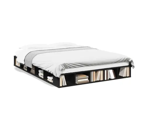 Lovos Rėmas, Juodos Spalvos, 160X200cm Apdirbta Mediena