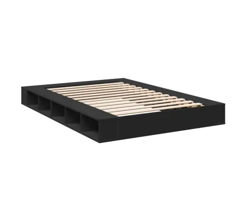 Lovos Rėmas, Juodos Spalvos, 160X200cm Apdirbta Mediena