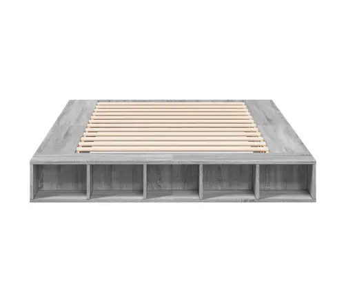 Voodiraam, Hall Sonoma Tamm, 140 X 200 cm Tehispuit