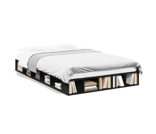 Lovos Rėmas, Juodos Spalvos, 120X200cm Apdirbta Mediena