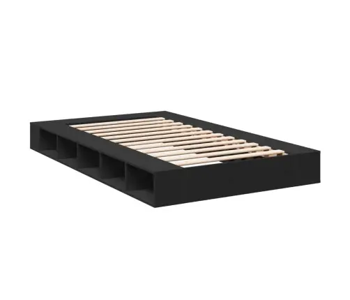 Lovos Rėmas, Juodos Spalvos, 120X200cm Apdirbta Mediena