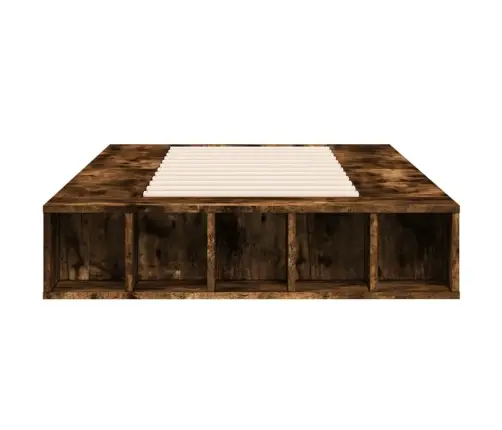 Voodiraam, Suitsutatud Tamm, 100 X 200 cm Tehispuit