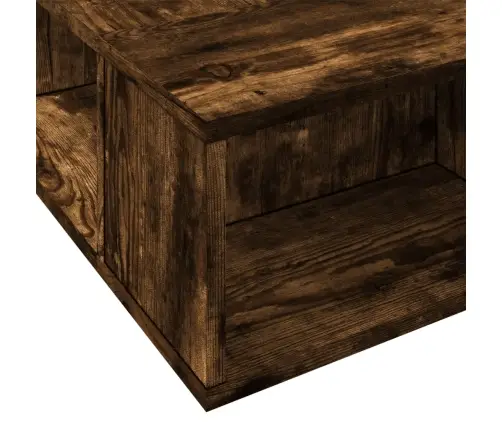 Voodiraam, Suitsutatud Tamm, 100 X 200 cm Tehispuit