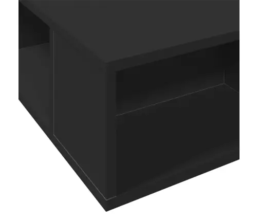 Voodiraam, Must, 90 X 200 cm Tehispuit