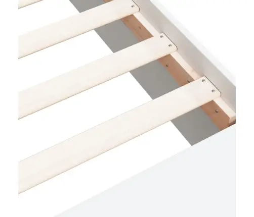 Gultas Rāmis, Balts, 160X200 Cm, Inženierijas Koks Vidaxl