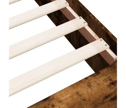 Gultas Rāmis, Ozolkoka Krāsā, 120X200 Cm, Inženierijas Koks Vidaxl