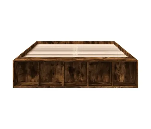 Lovos Rėmas, Dūminio Ąžuolo, 140X190cm Apdirbta Mediena