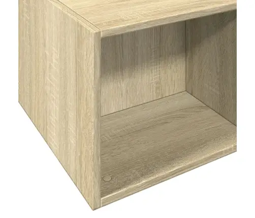 Gultas Rāmis, Ozolkoka Krāsā, 135X190 Cm, Inženierijas Koks Vidaxl