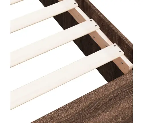 Lovos Rėmas, Rudos Ąžuolo Spalvos, 90X200cm Apdirbta Mediena