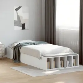 Lovos Rėmas, Baltos Spalvos, 90X190cm Apdirbta Mediena