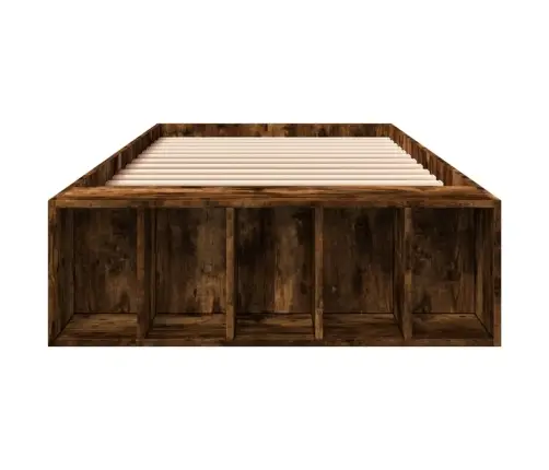 Lovos Rėmas, Dūminio Ąžuolo Spalvos, 90X190cm Apdirbta Mediena