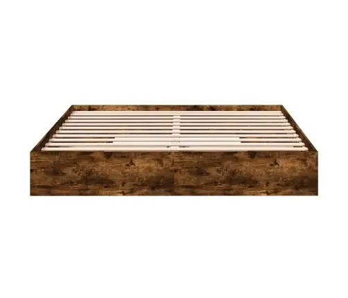 Gultas Rāmis Ar Atvilktnēm, Ozola, 180X200Cm, Inženierijas Koks Vidaxl