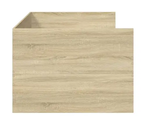 Gulta Ar Atvilktnēm, Bez Matrača, Ozolkoka Krāsa, 90X200 Cm Vidaxl